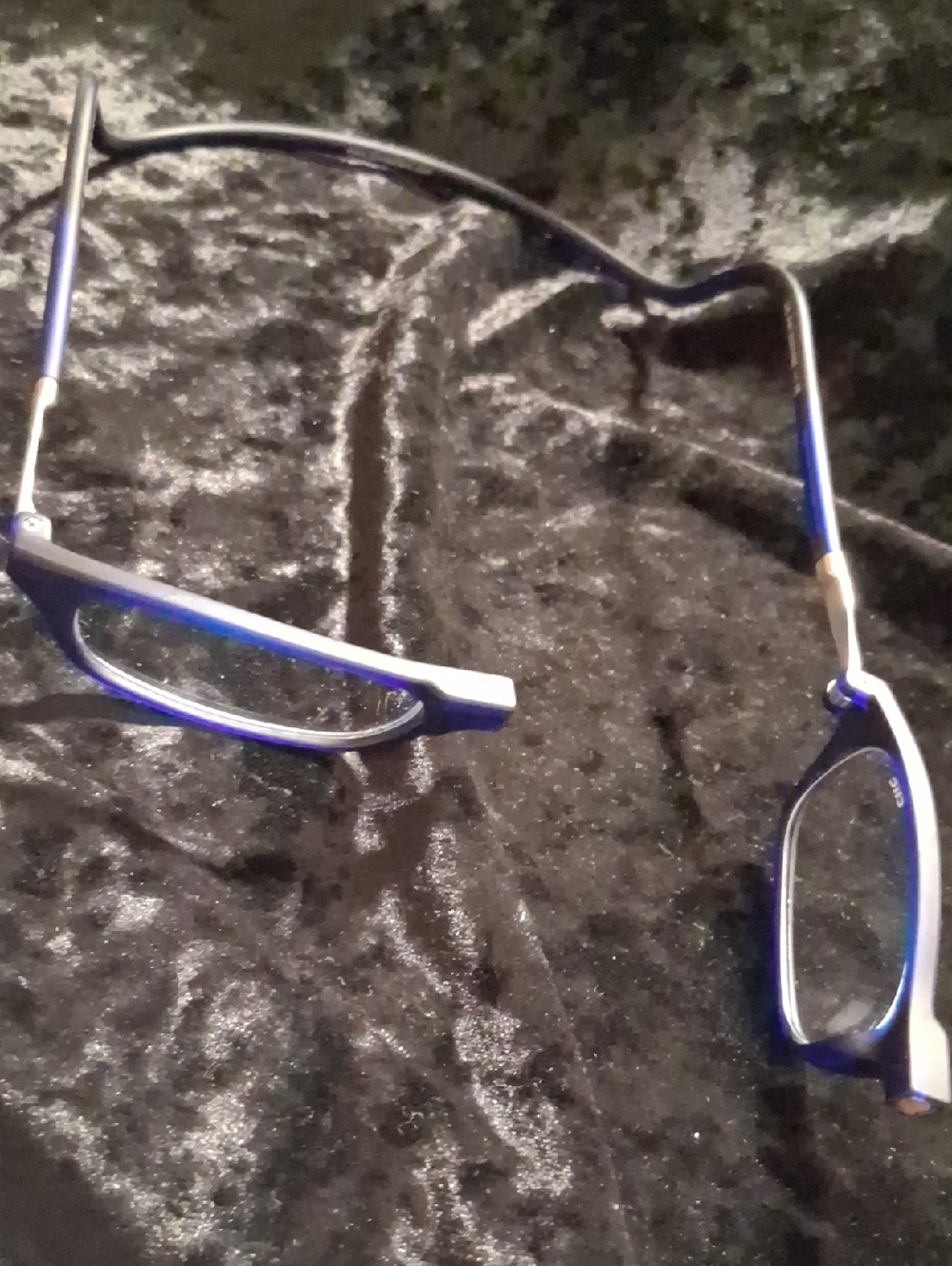 Clic Blue Magnetic Rectangular Frame Reading +1.25 Mens